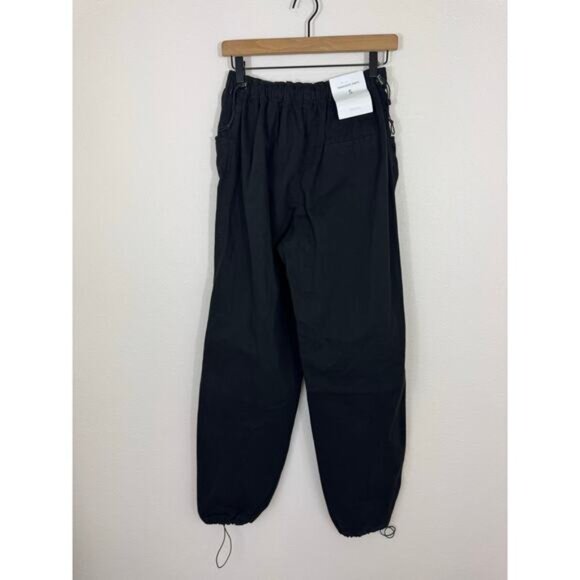 Bershka Parachute Pants Black - Picture 6 of 13